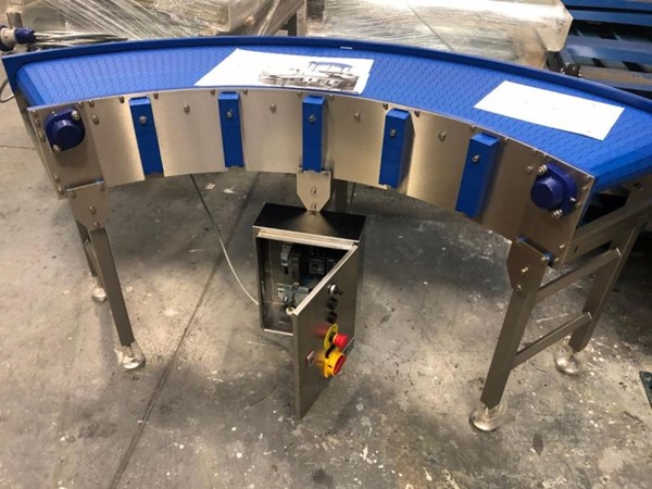 Compact Corner Belt Conveyors