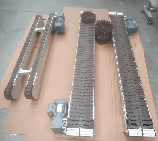 The belt conveyor